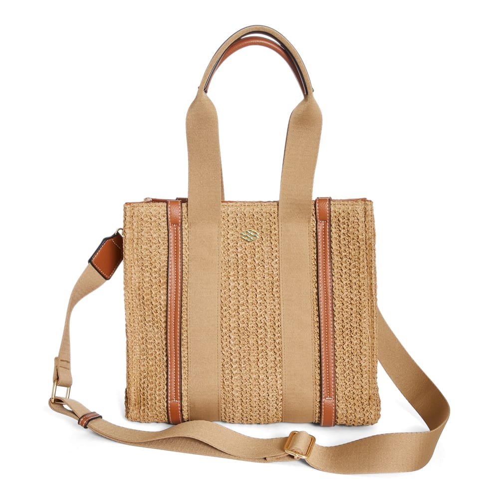 Sadie Handbag in Natural Raffia