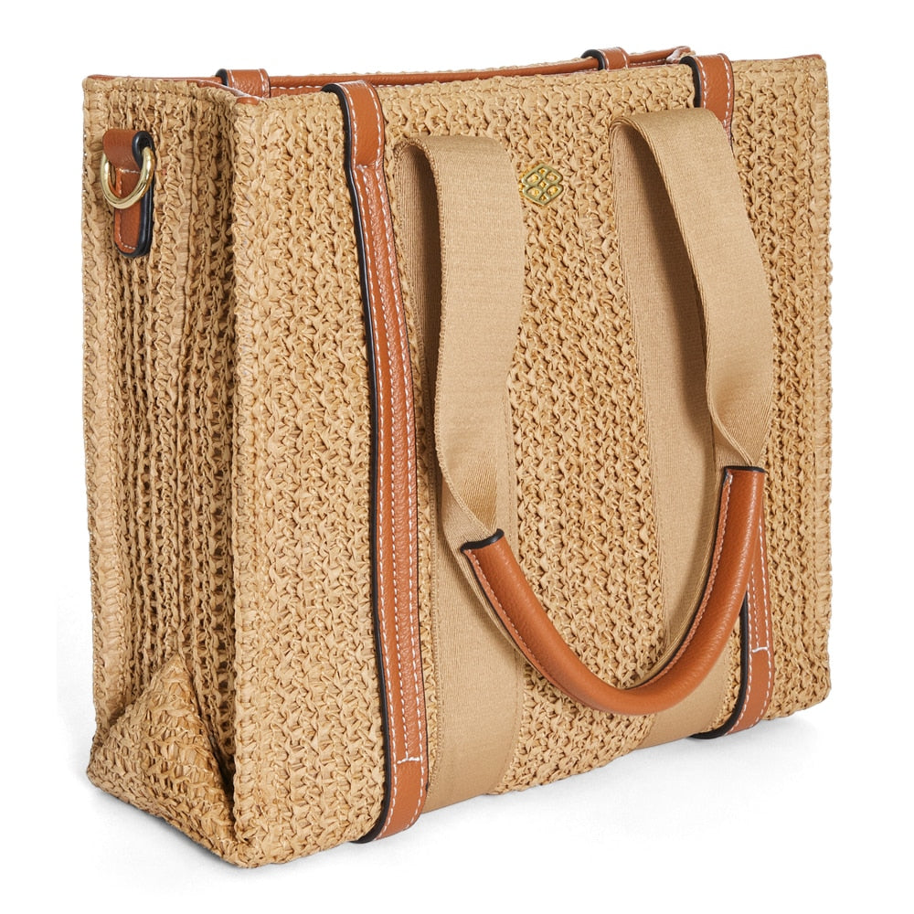 Sadie Handbag in Natural Raffia
