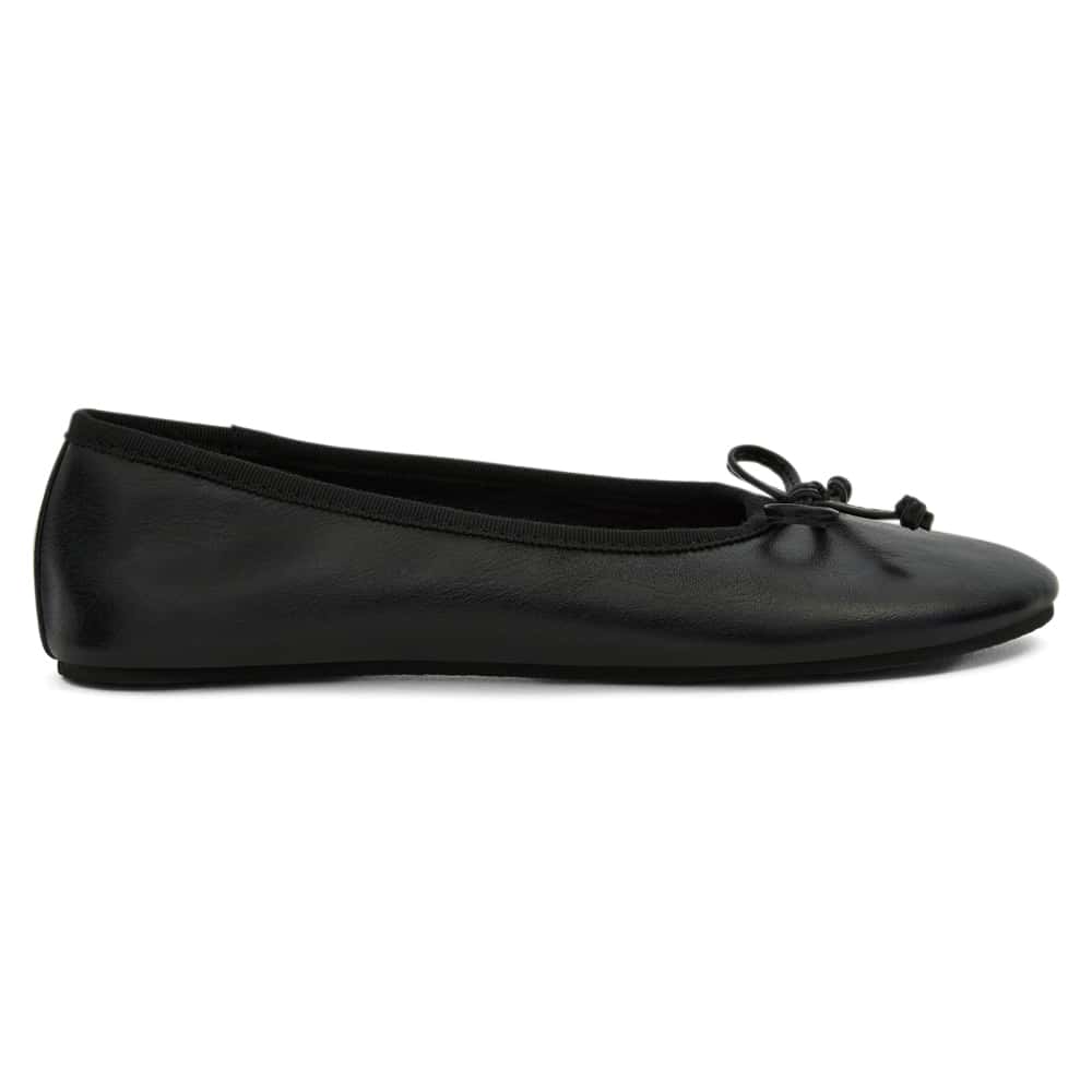 Samantha Ballet Flat in Black