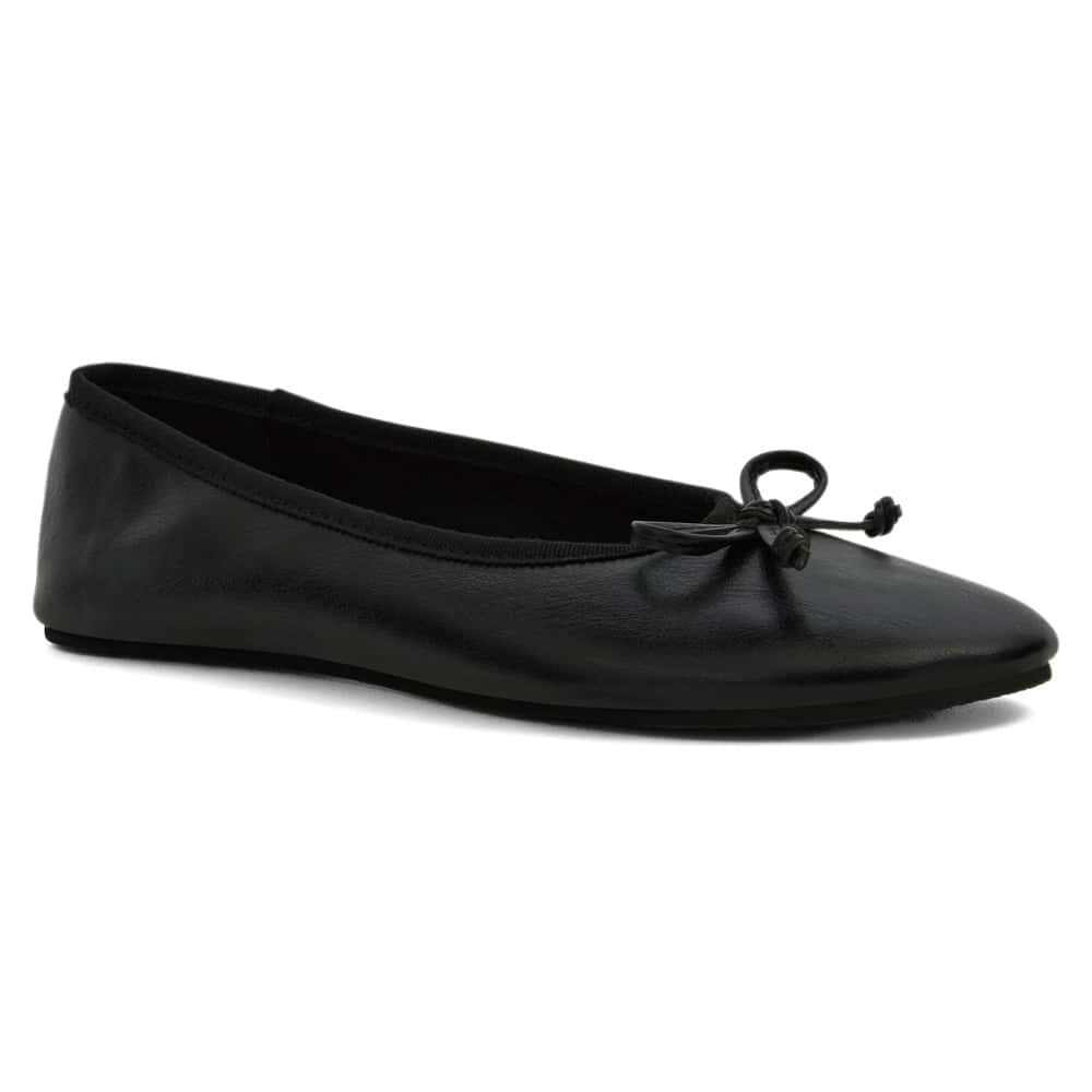 Samantha Ballet Flat in Black