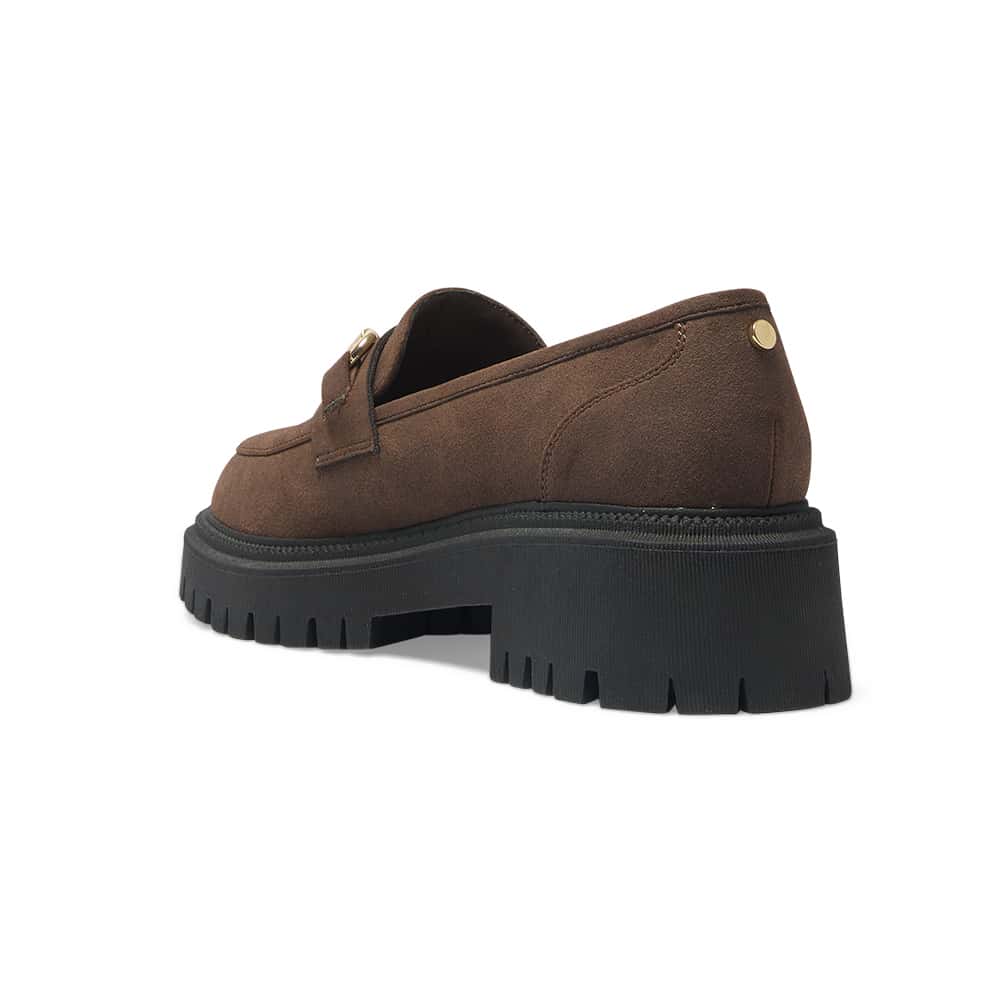 Samuel Loafer in Chocolate Micro