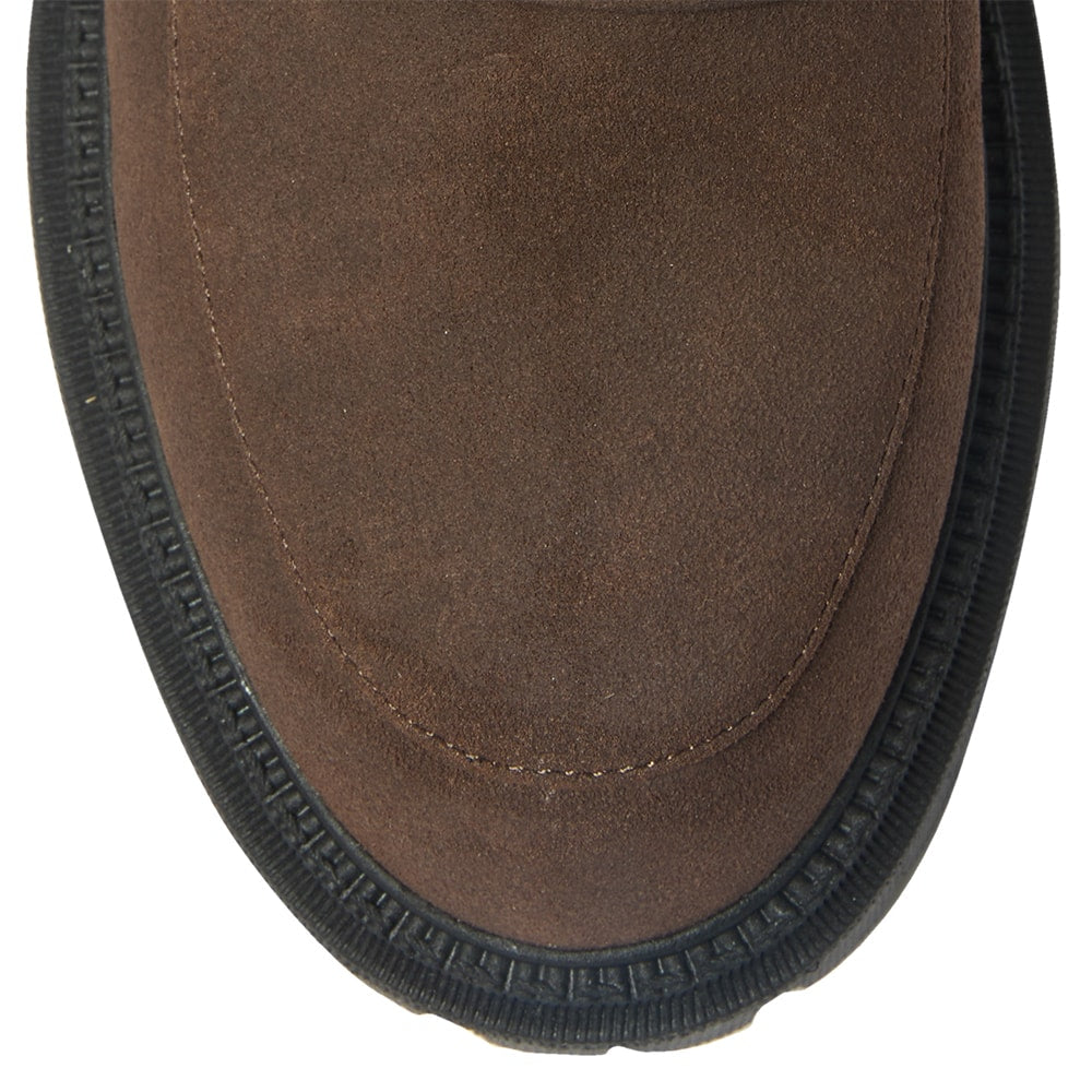 Samuel Loafer in Chocolate Micro
