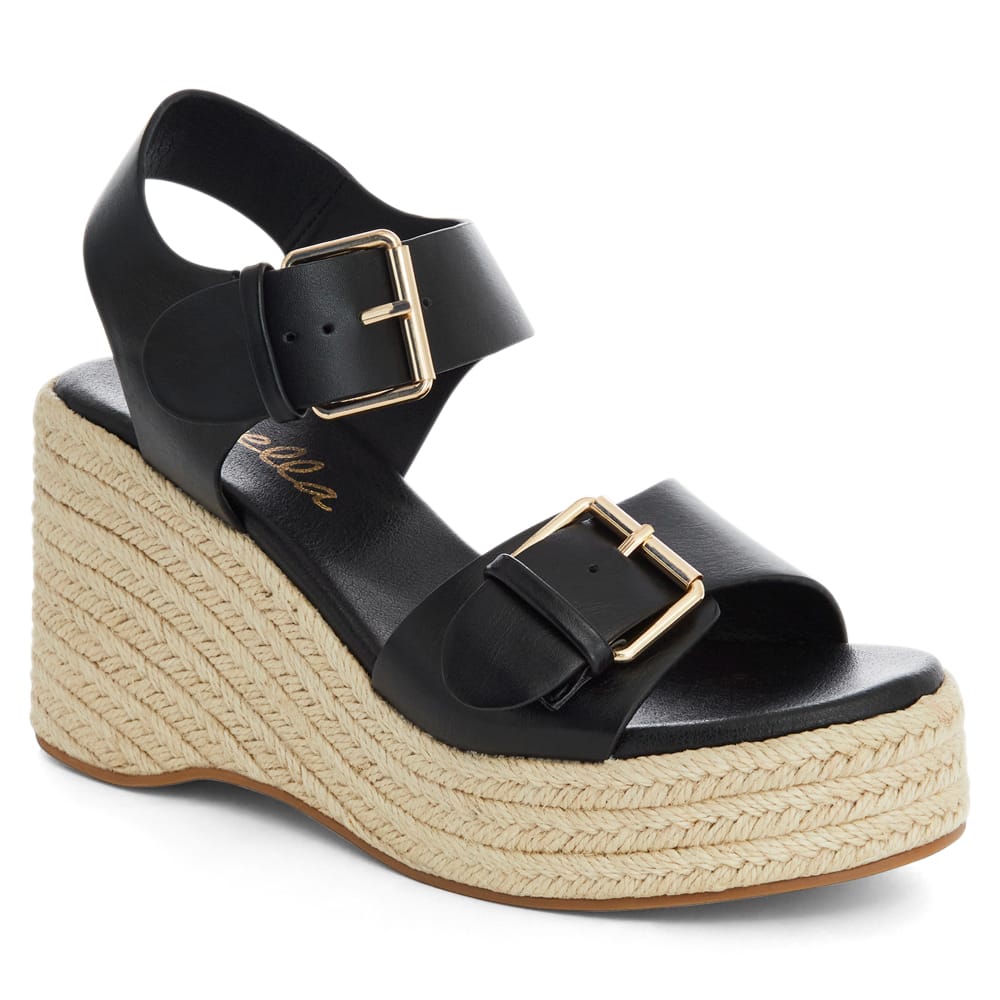 Sardinia Wedge in Black