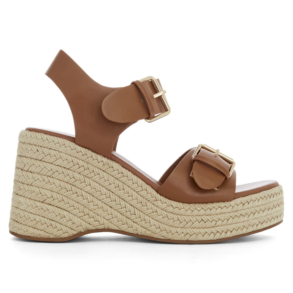 Sardinia Wedge in Tan