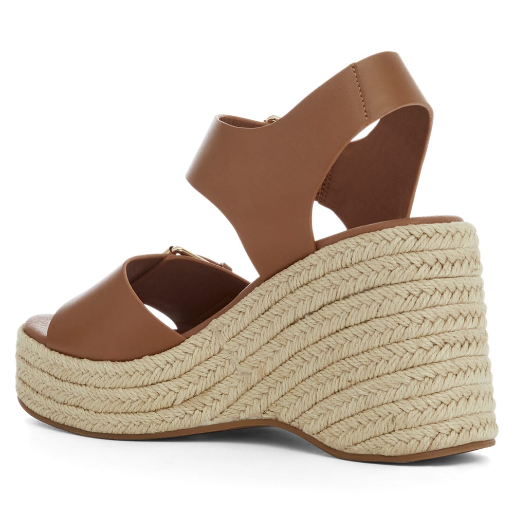Sardinia Wedge in Tan