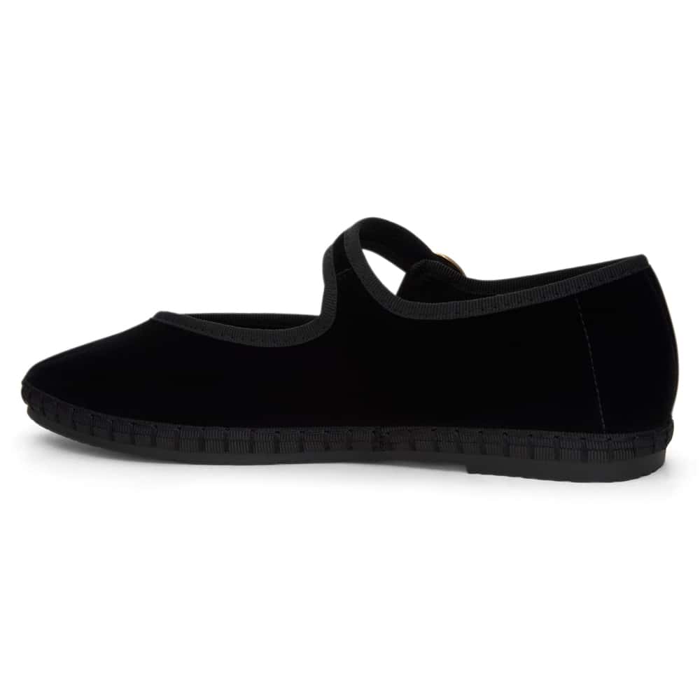 Sarina Ballet Flat in Black
