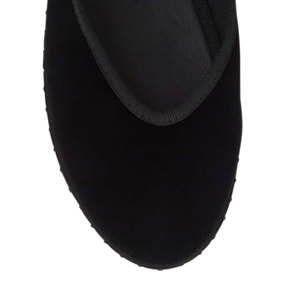 Sarina Ballet Flat in Black