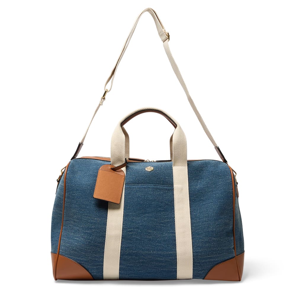 Siesta Overnight Bag in Denim Multi