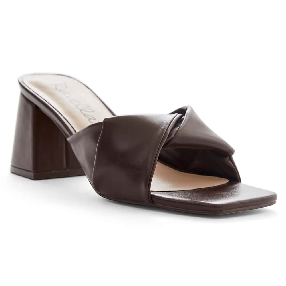 Skye Heel in Chocolate Smooth