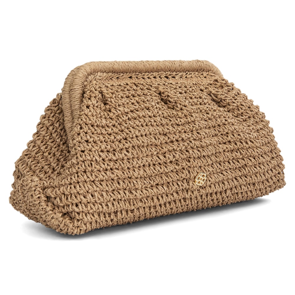 Soleil Handbag in Natural Raffia Raffia