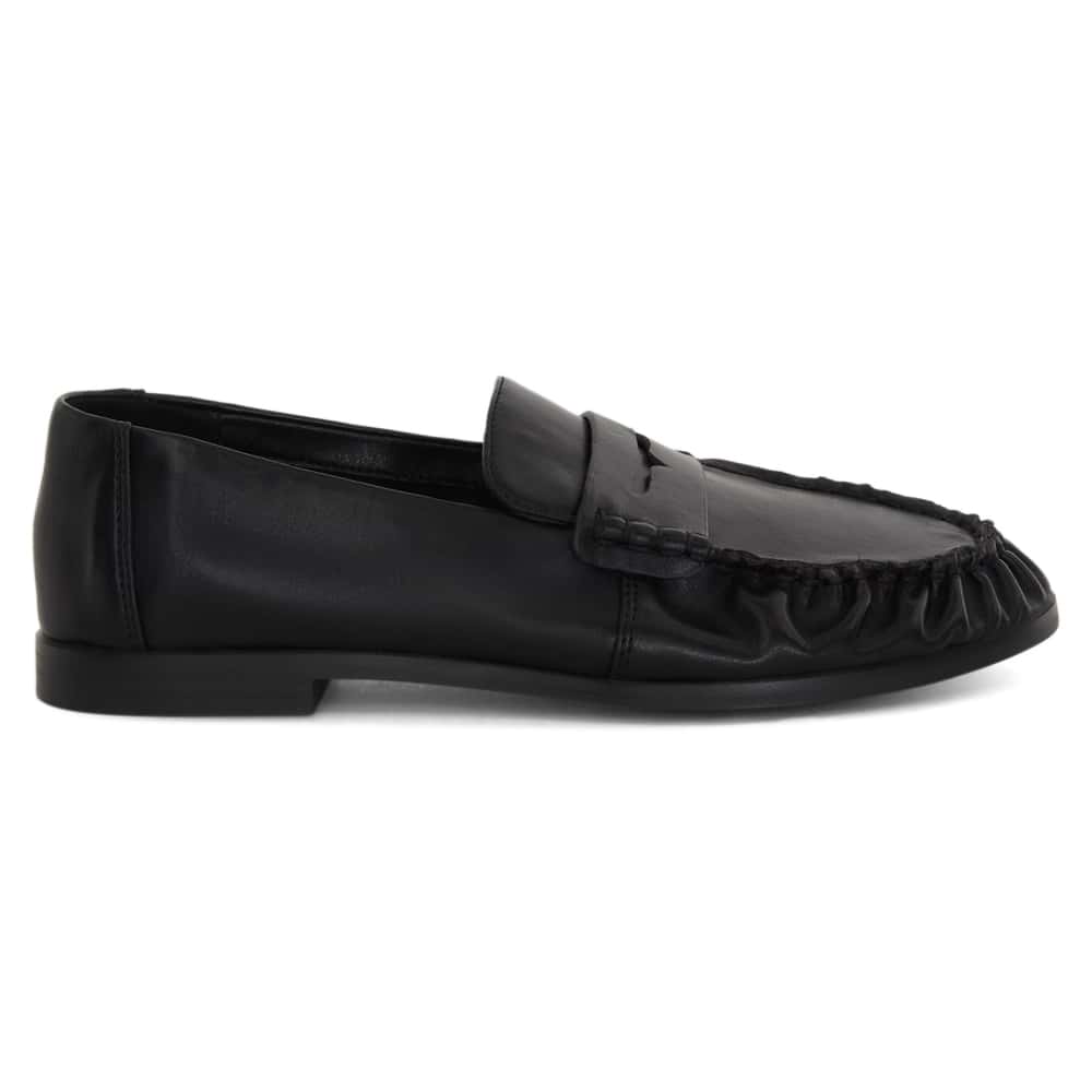 Spyros Loafer in Black Smooth