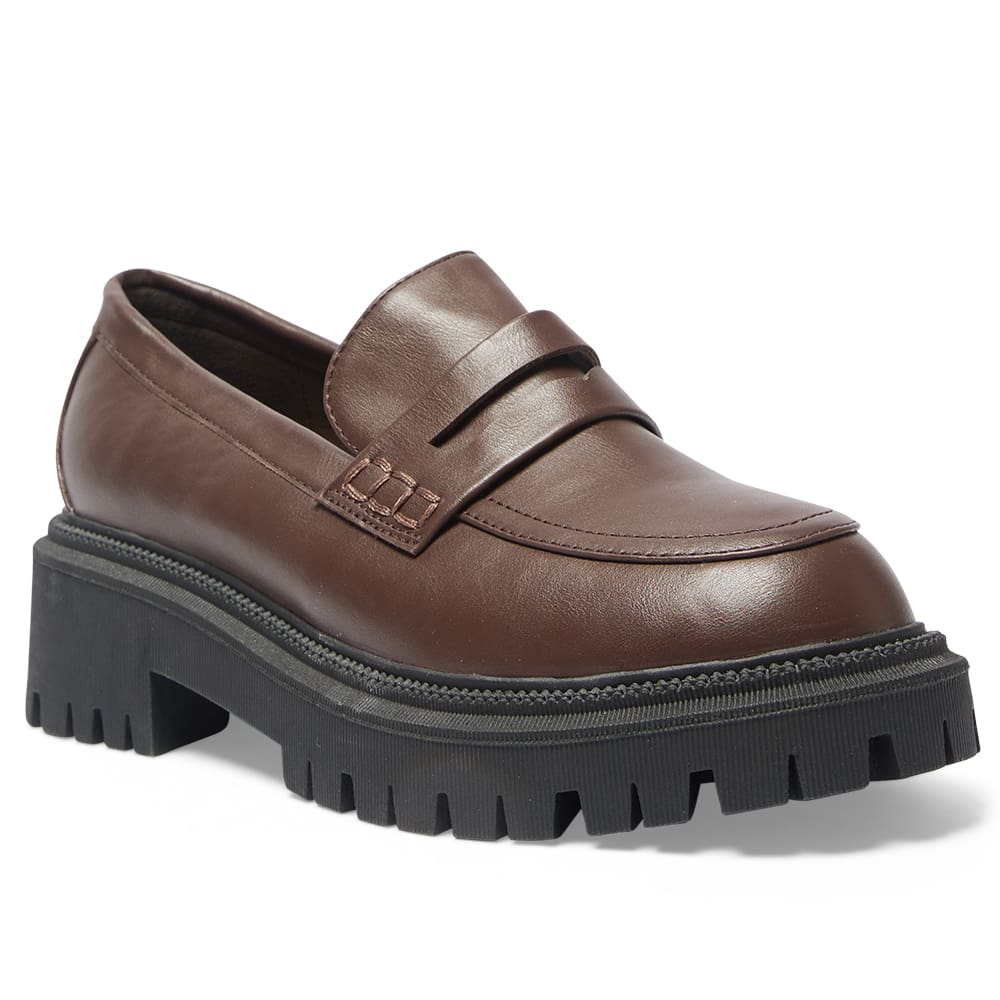 Stetson Loafer in Chocolate Smooth