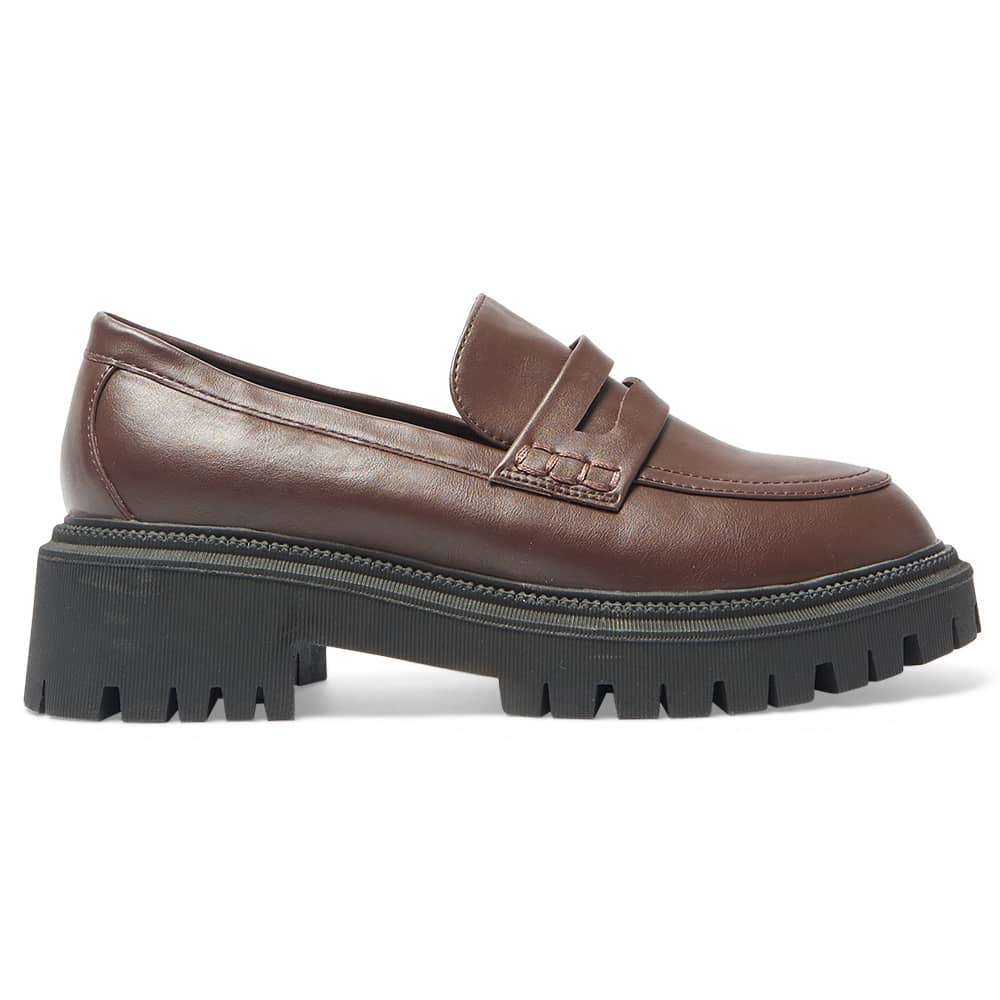 Stetson Loafer in Chocolate Smooth