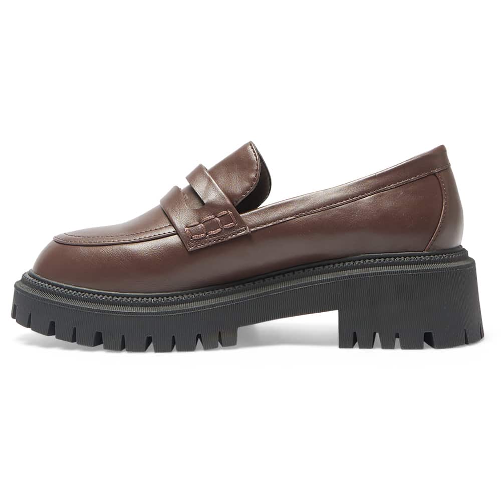Stetson Loafer in Chocolate Smooth
