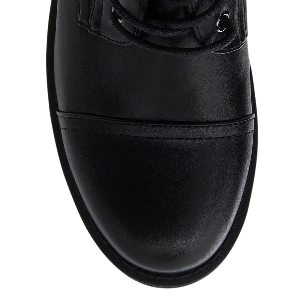 Storm Boot in Black Smooth