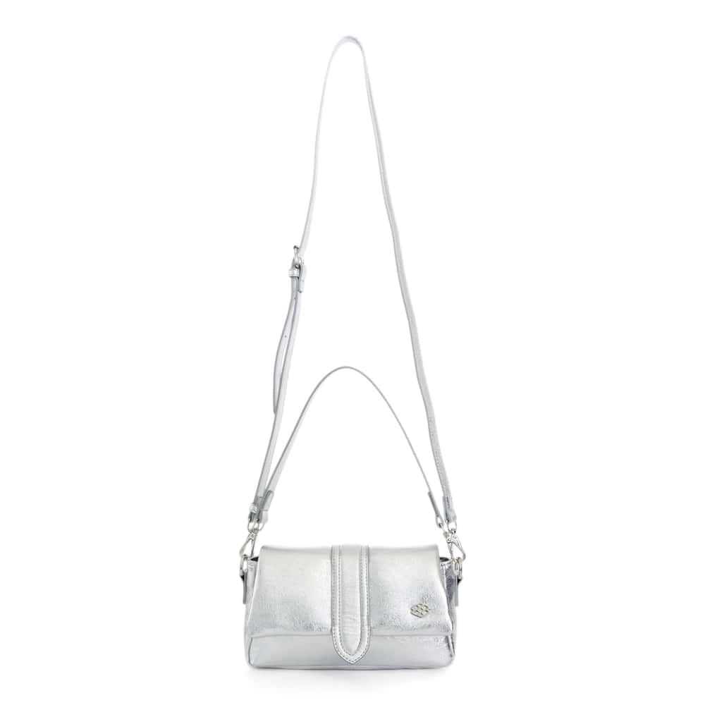 Susan Handbag in Silver Metallic