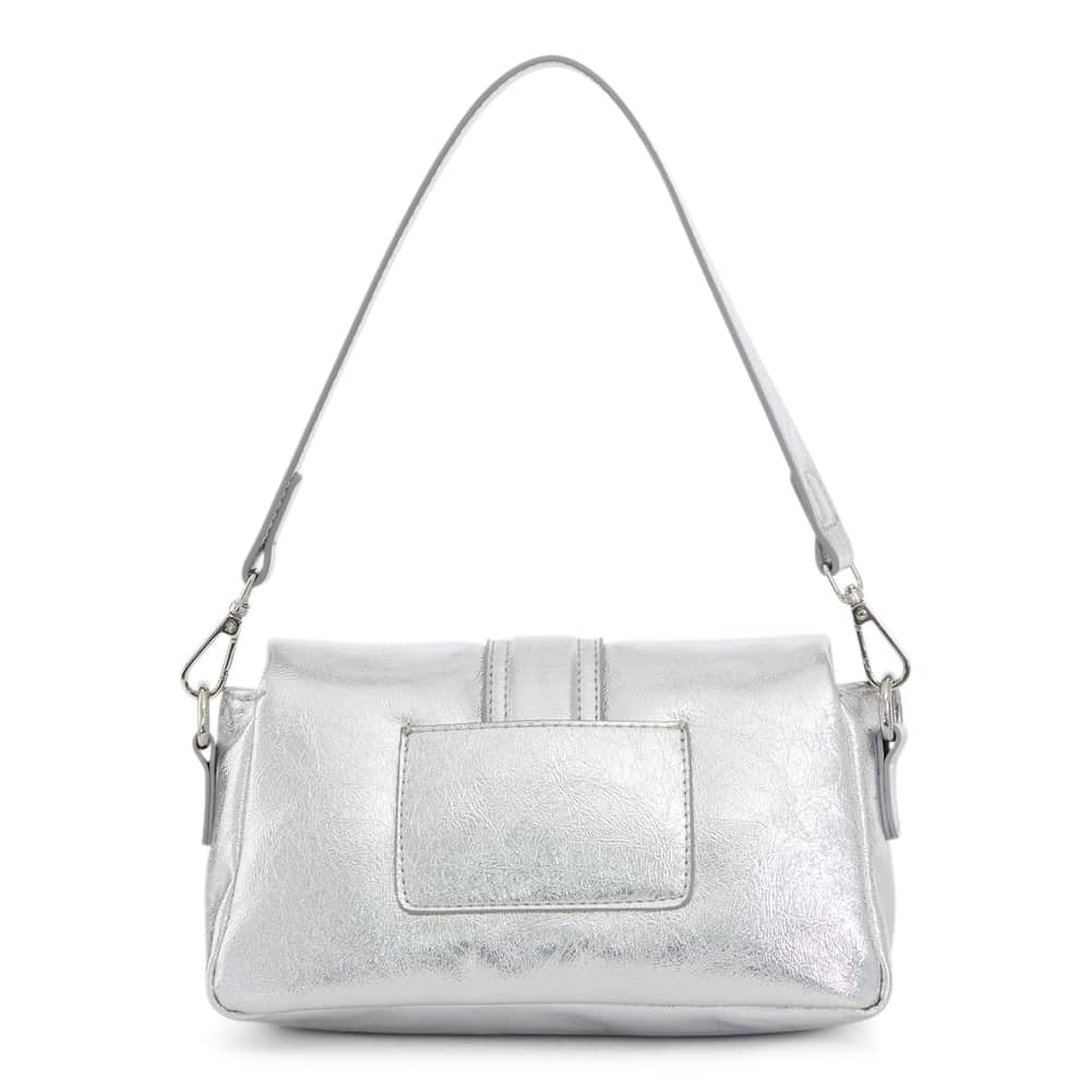 Susan Handbag in Silver Metallic