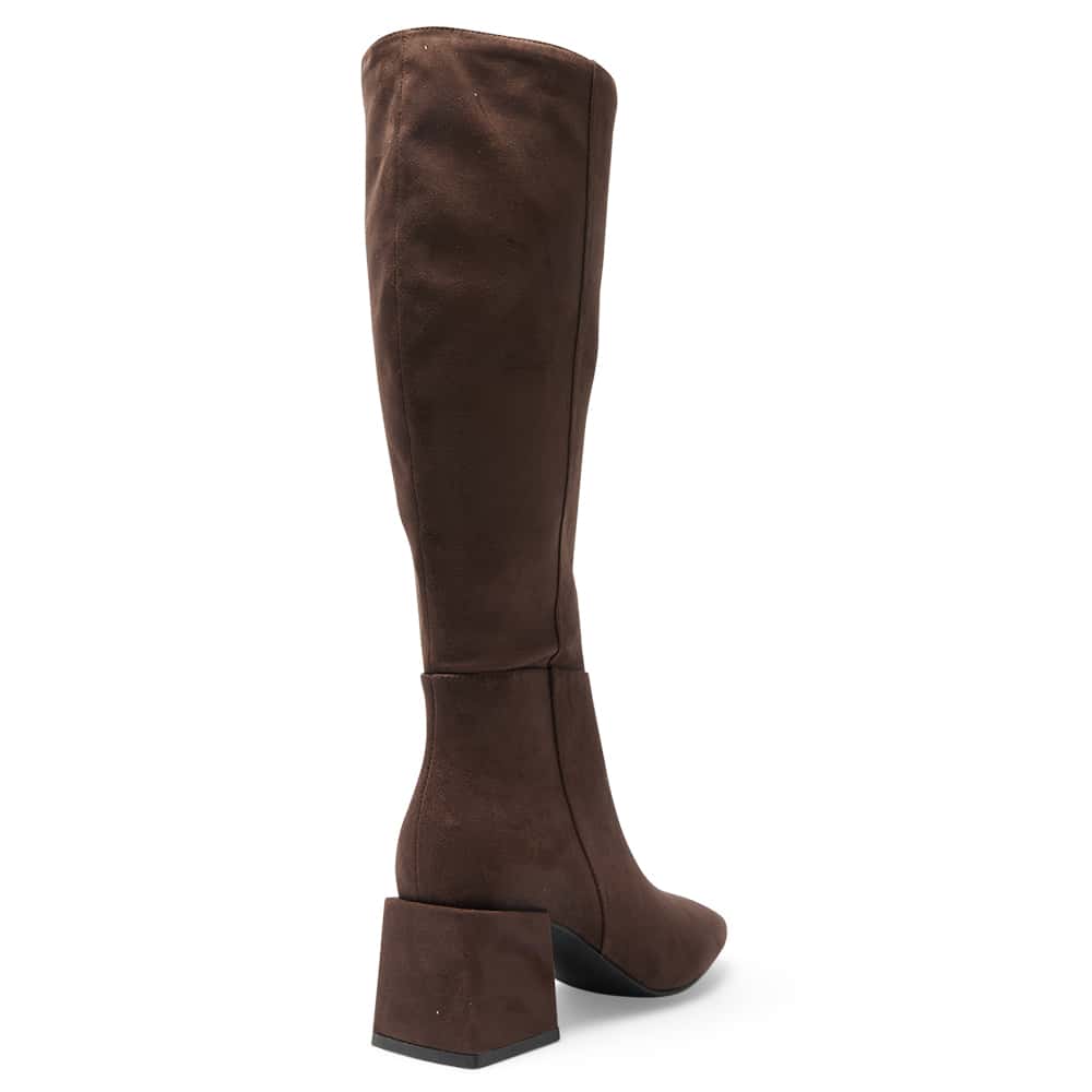 Tabby Boot in Chocolate