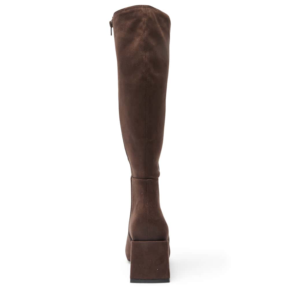 Tabby Boot in Chocolate