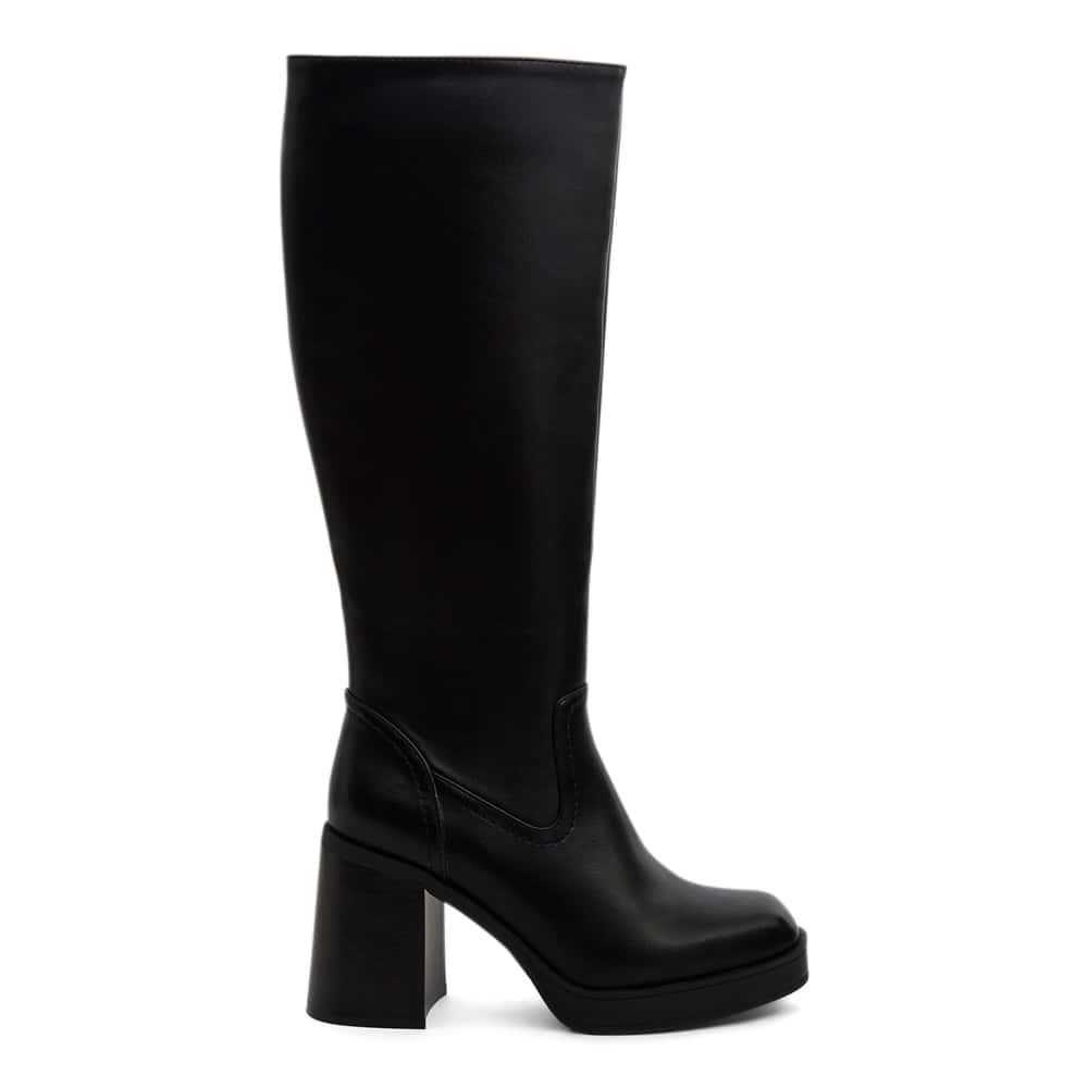 Tahlia Boot in Black Smooth