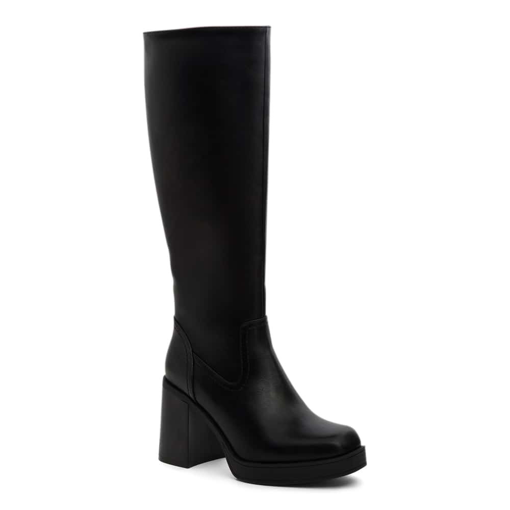Tahlia Boot in Black Smooth