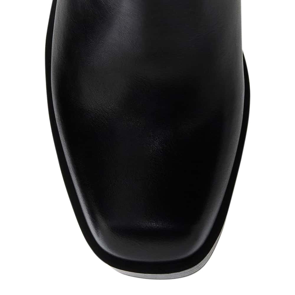 Tahlia Boot in Black Smooth