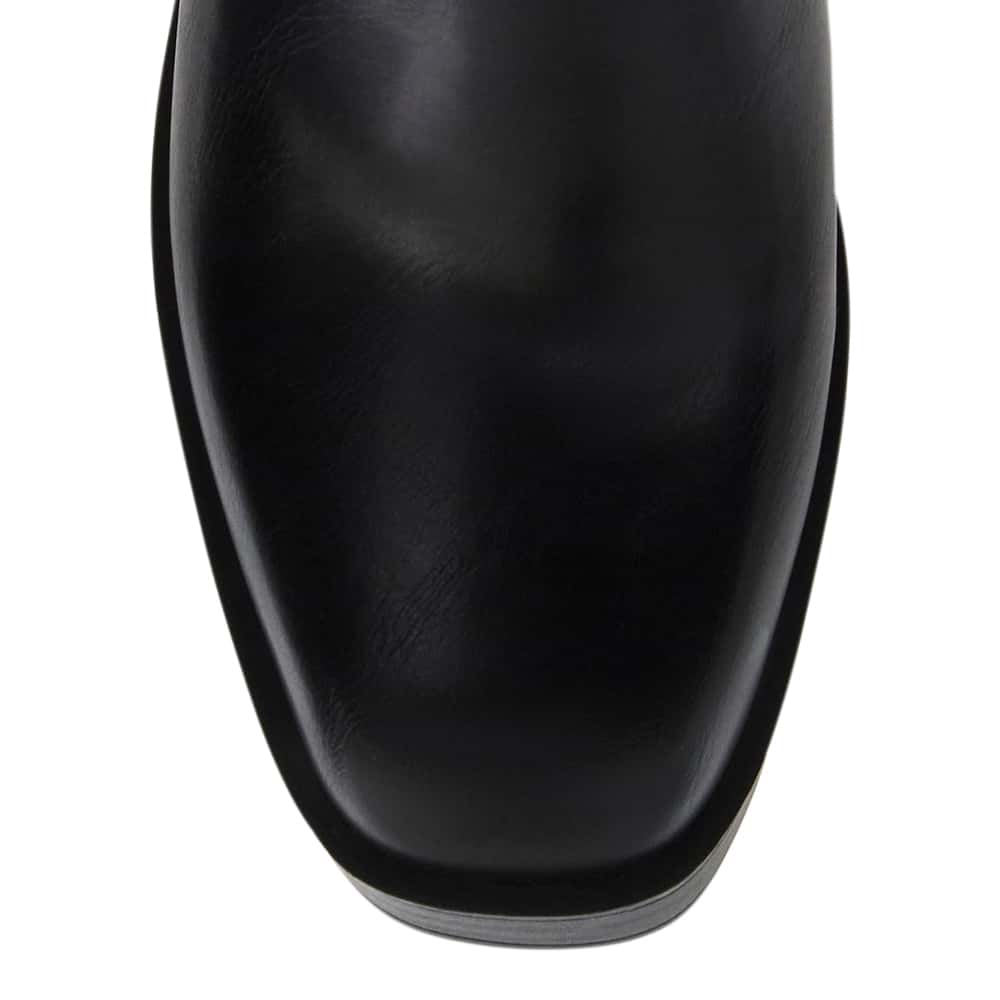 Tahni Boot in Black Smooth