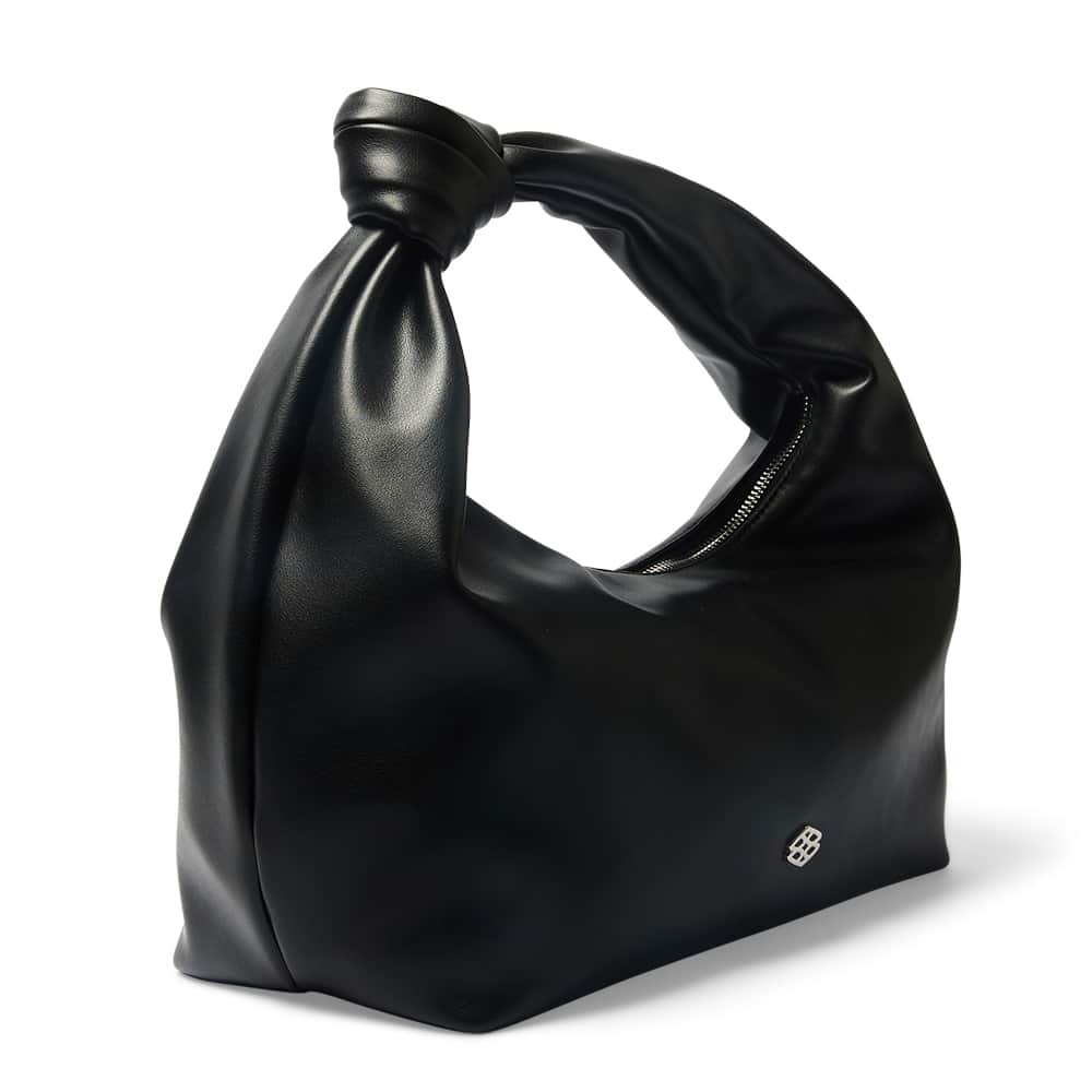 Tamara Bag in Black Smooth
