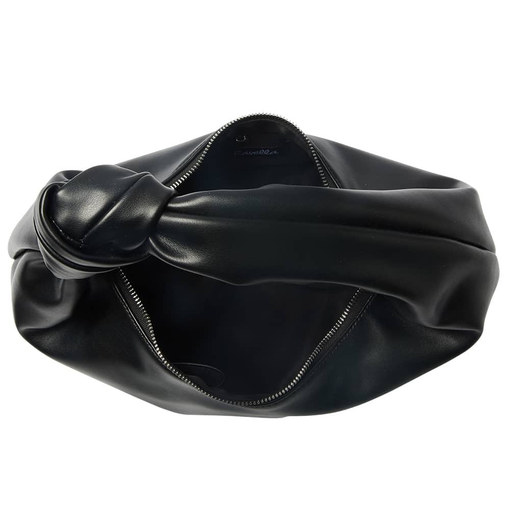 Tamara Bag in Black Smooth