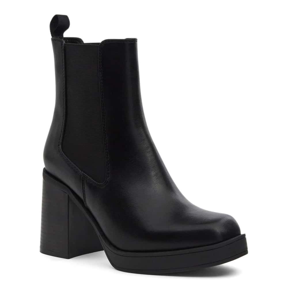 Tana Boot in Black Smooth