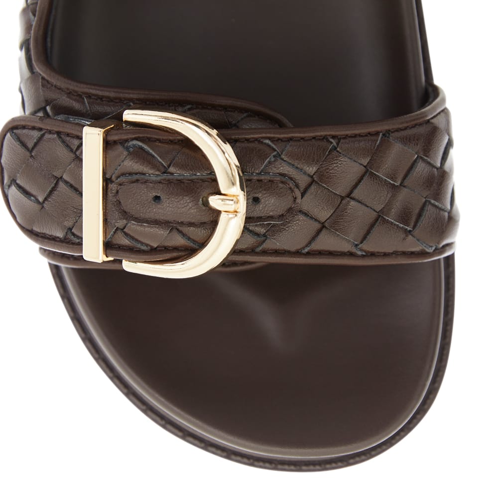 Tatum Slide in Chocolate Smooth