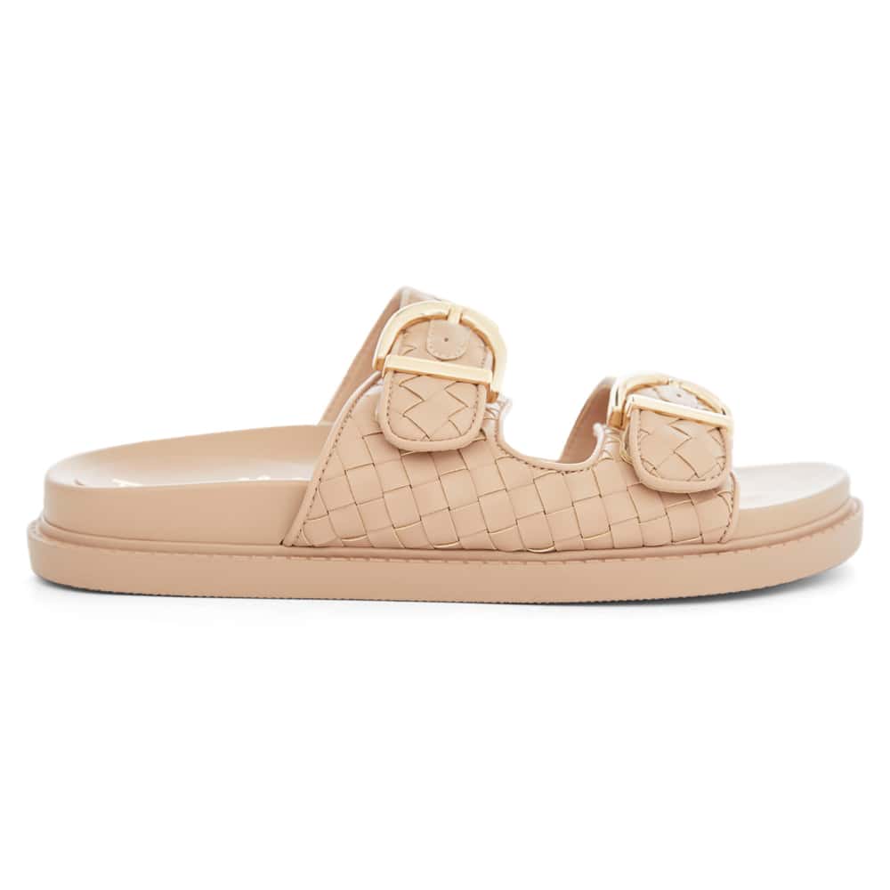 Tatum Slide in Nude Smooth