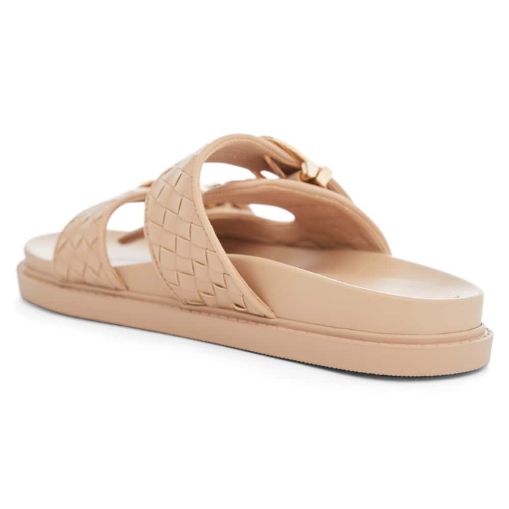 Tatum Slide in Nude Smooth