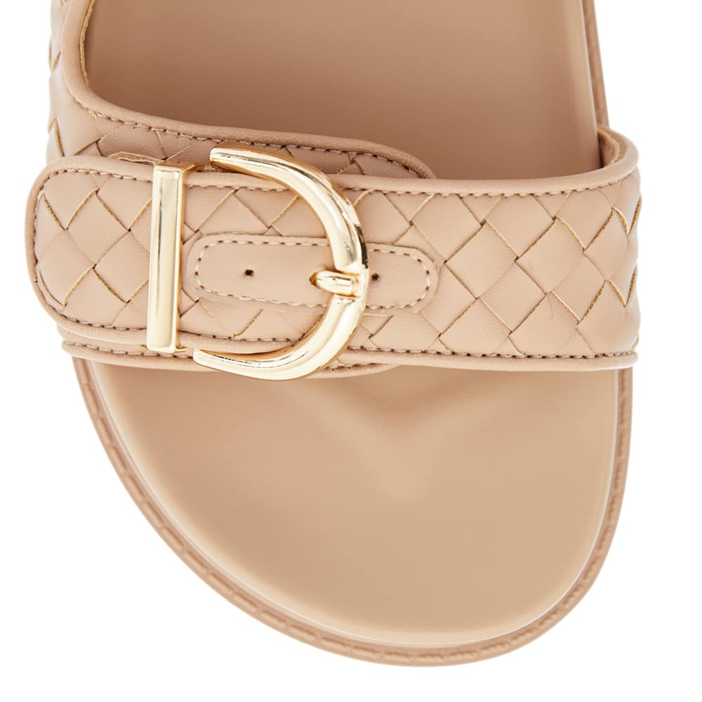 Tatum Slide in Nude Smooth