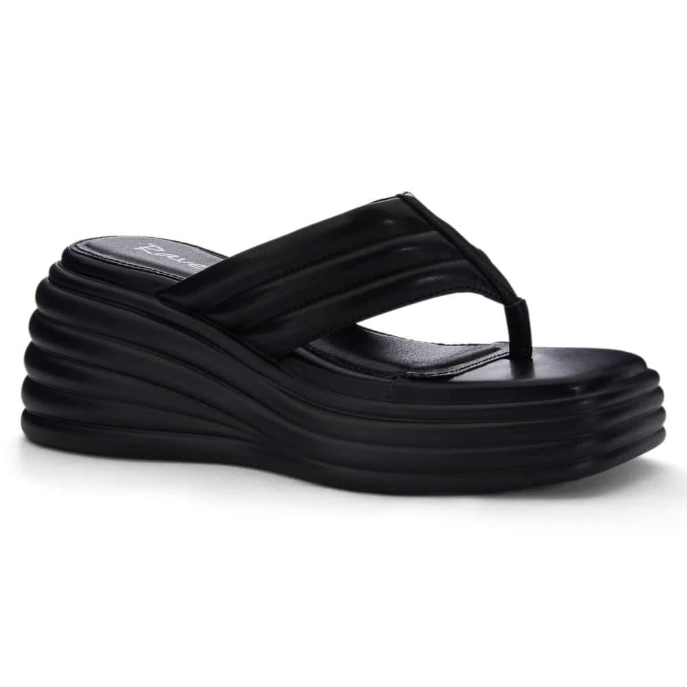 Tink Wedge in Black