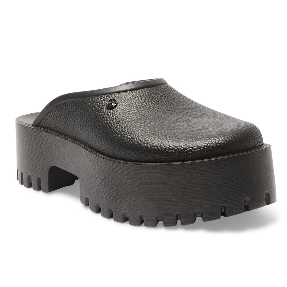 Toshi Loafer in Black Smooth