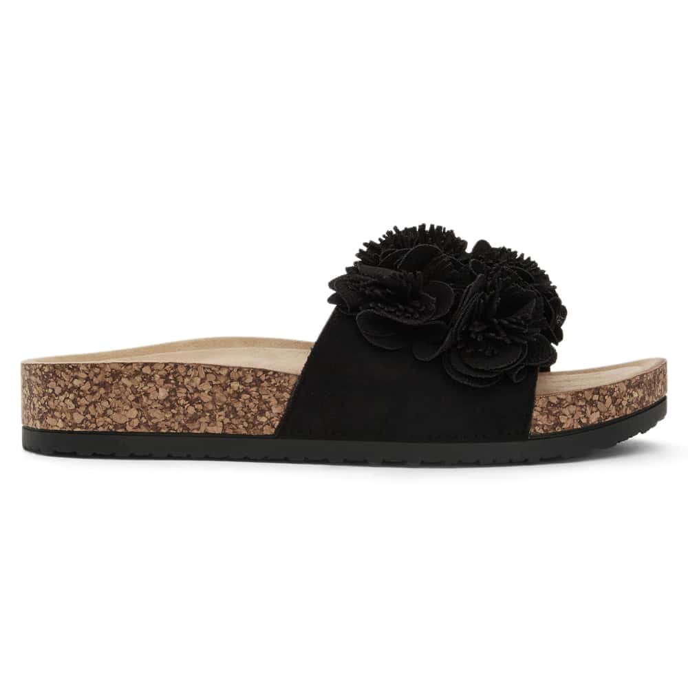 Tulip Sandal in Black