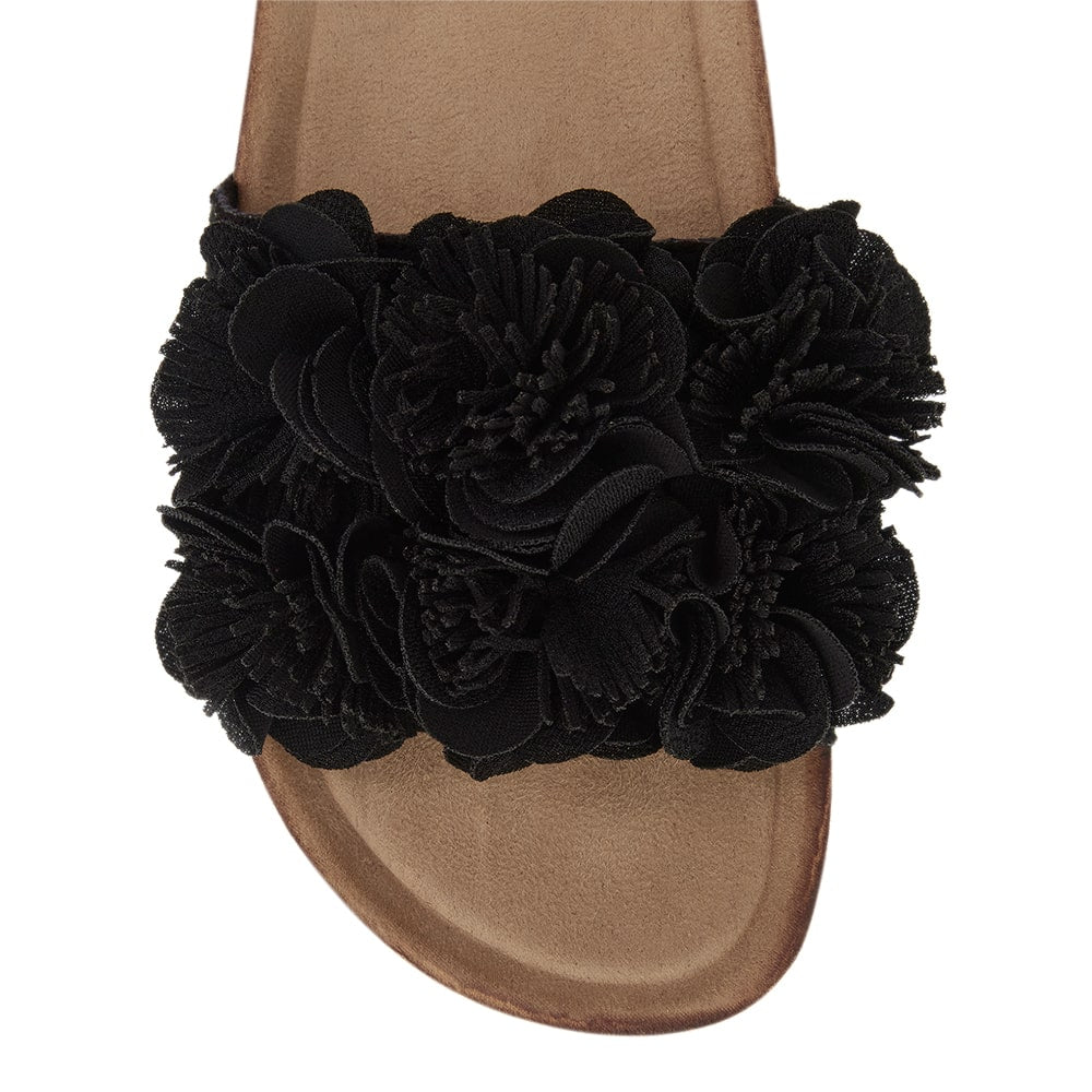 Tulip Sandal in Black