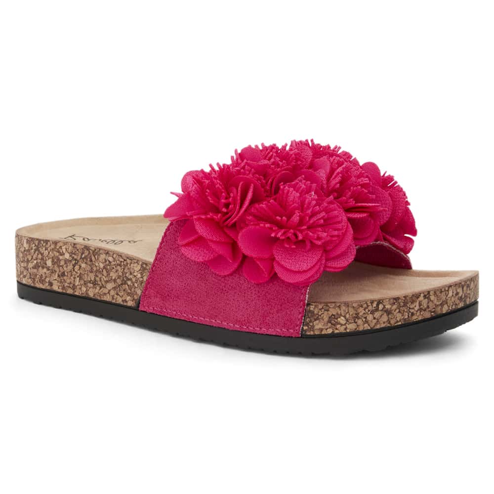 Tulip Sandal in Fuschia