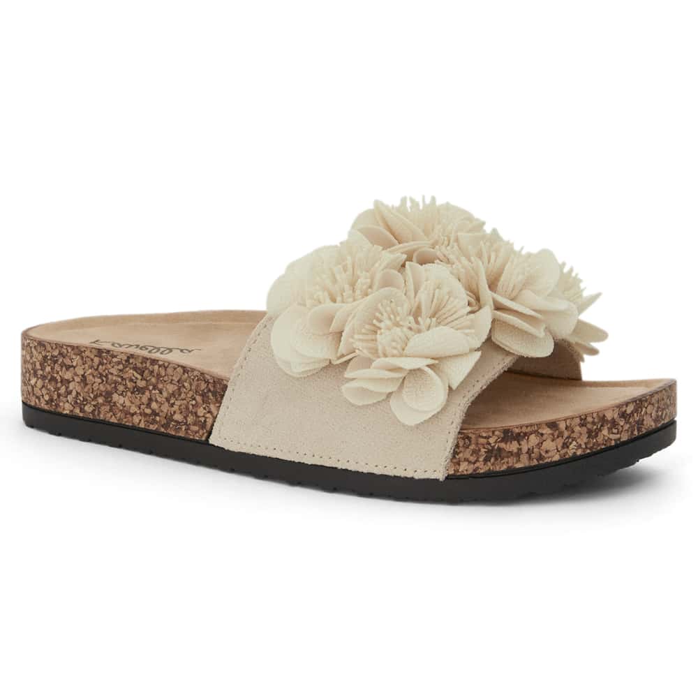 Tulip Sandal in Ivory