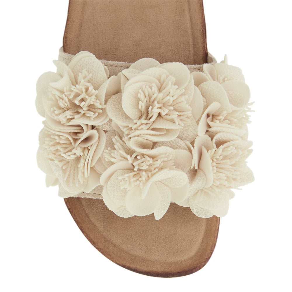Tulip Sandal in Ivory