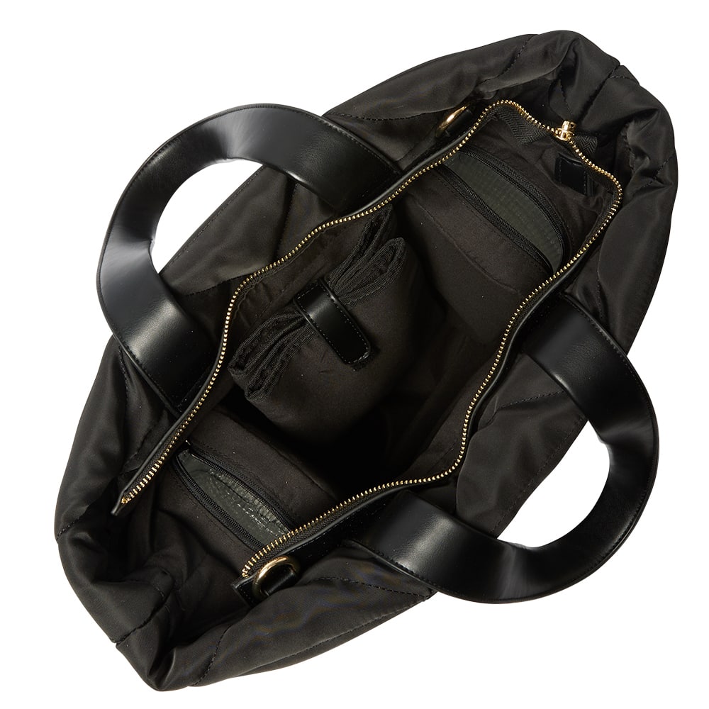 Tully Tote in Black Nylon