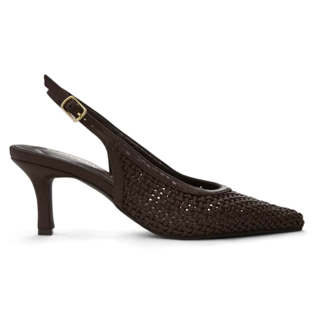 Valerie Heel in Chocolate Weave