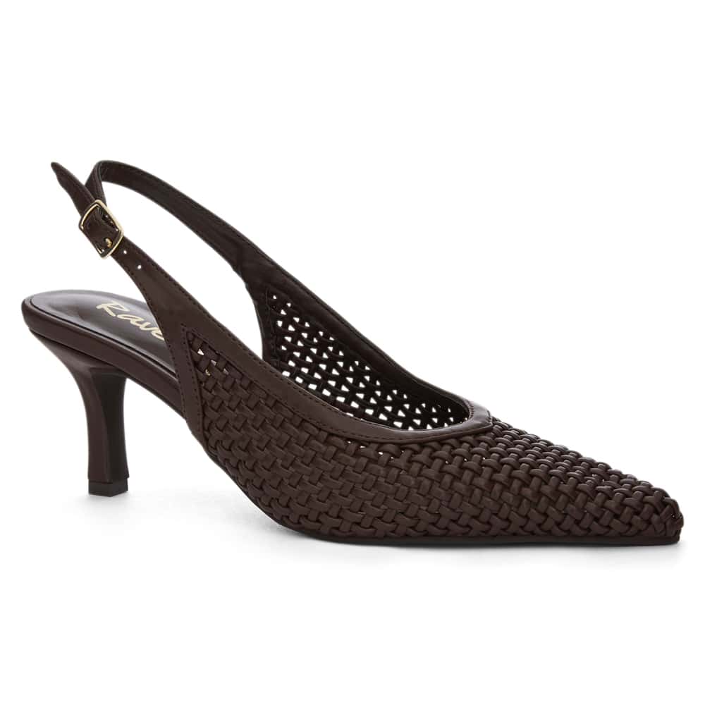 Valerie Heel in Chocolate Weave