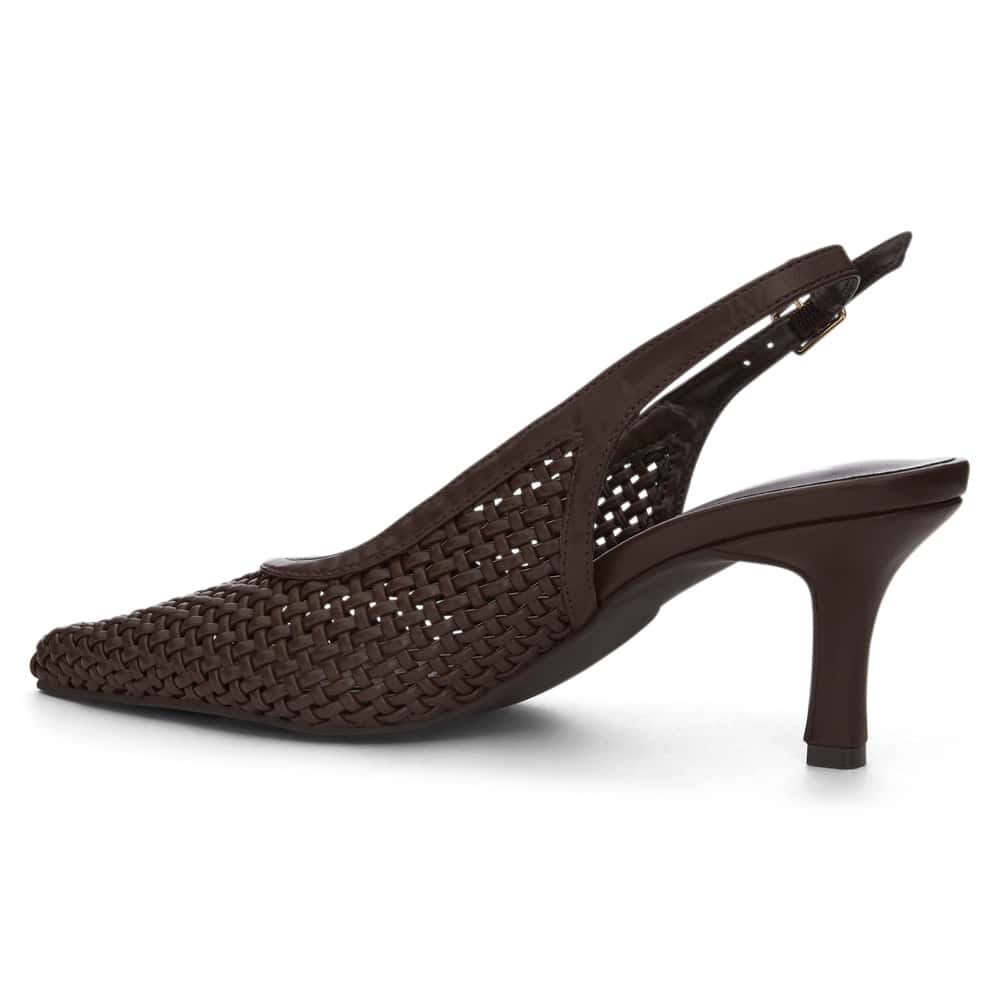 Valerie Heel in Chocolate Weave