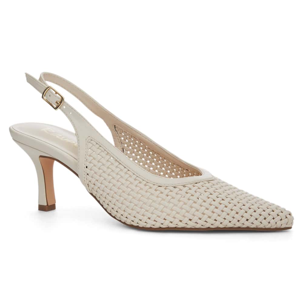 Valerie Heel in Ivory Weave