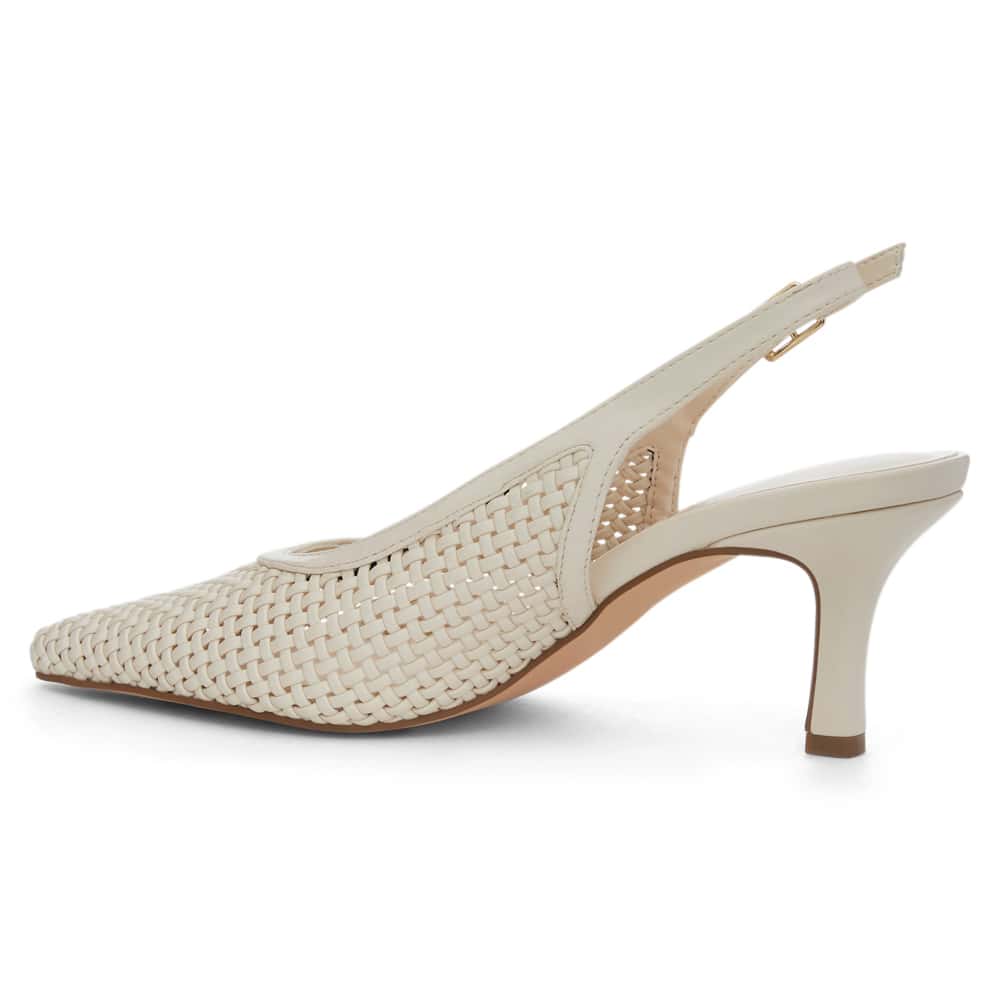 Valerie Heel in Ivory Weave