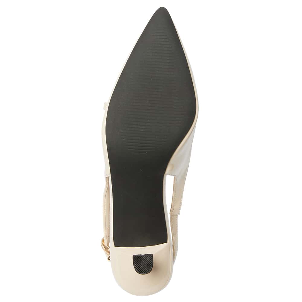 Verity Heel in Bone Patent