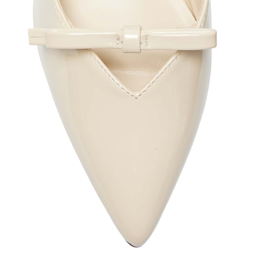 Verity Heel in Bone Patent