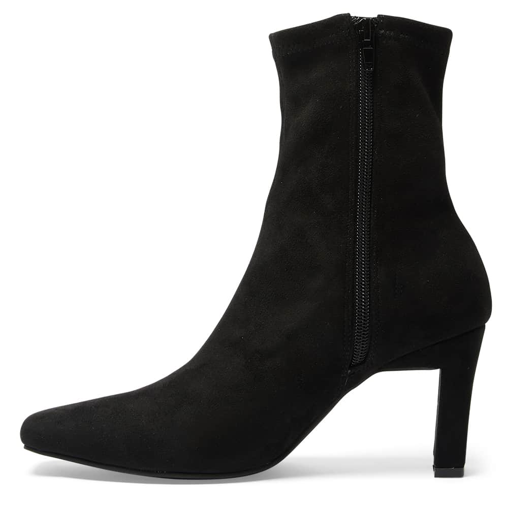 Vista Boot in Black Suede